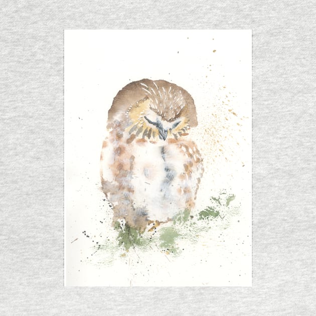 Sleepy Owl by CorinneMatus